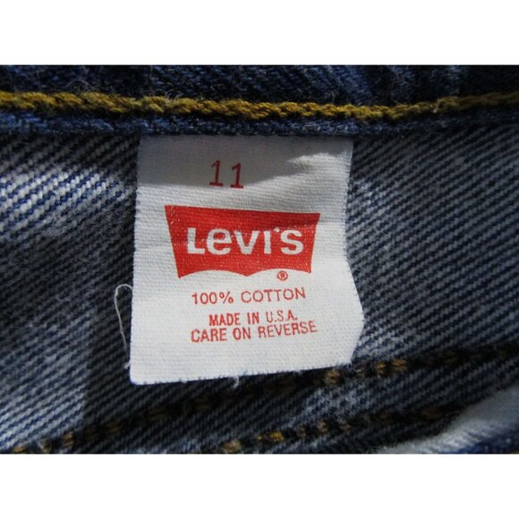 Vintage 1988 Levis Original Button-Fly 501 Womens 11 28X33 Missing Tab GUC - Picture 5 of 16